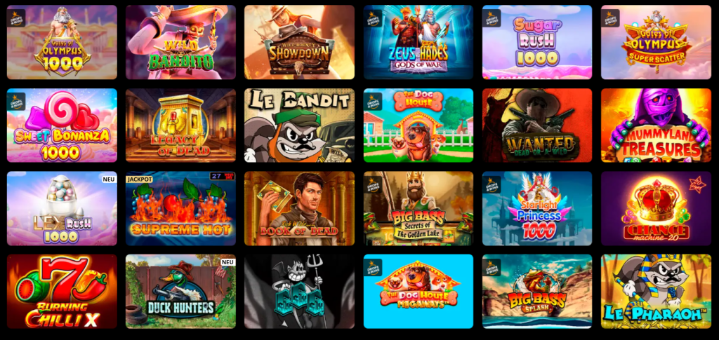 lex slot spiele
